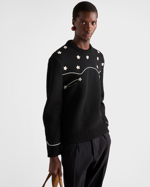 Oversized Shetland wool sweater Oversized Shetland wool sweater