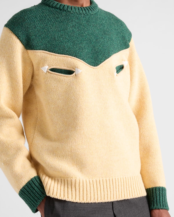 Oversized Shetland wool sweater Oversized Shetland wool sweater