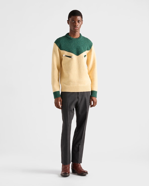 Oversized Shetland wool sweater Oversized Shetland wool sweater