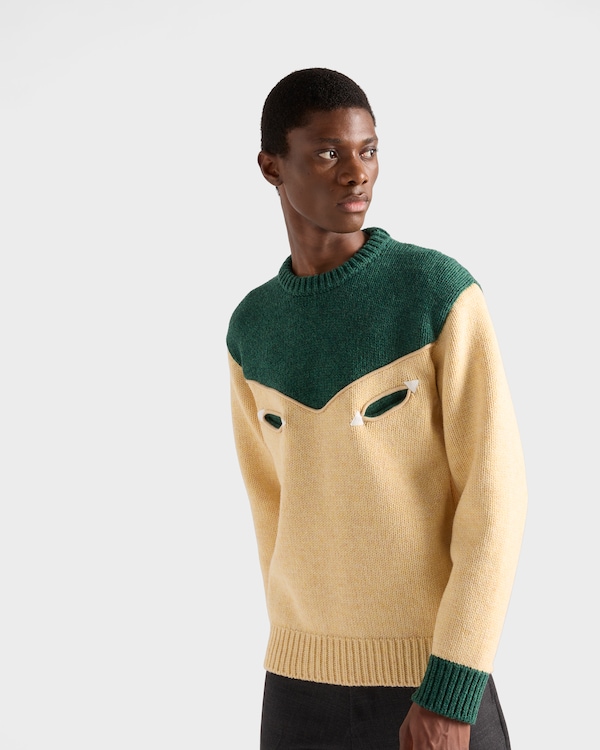 Oversized Shetland wool sweater Oversized Shetland wool sweater