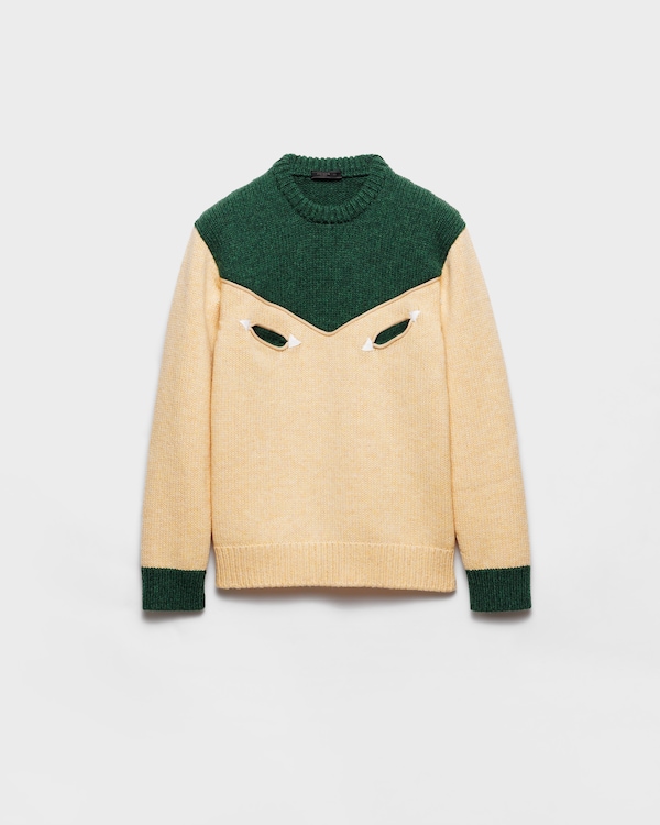 Oversized Shetland wool sweater Oversized Shetland wool sweater