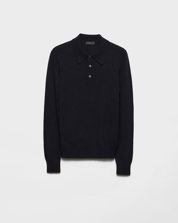 Cashmere polo shirt Cashmere polo shirt