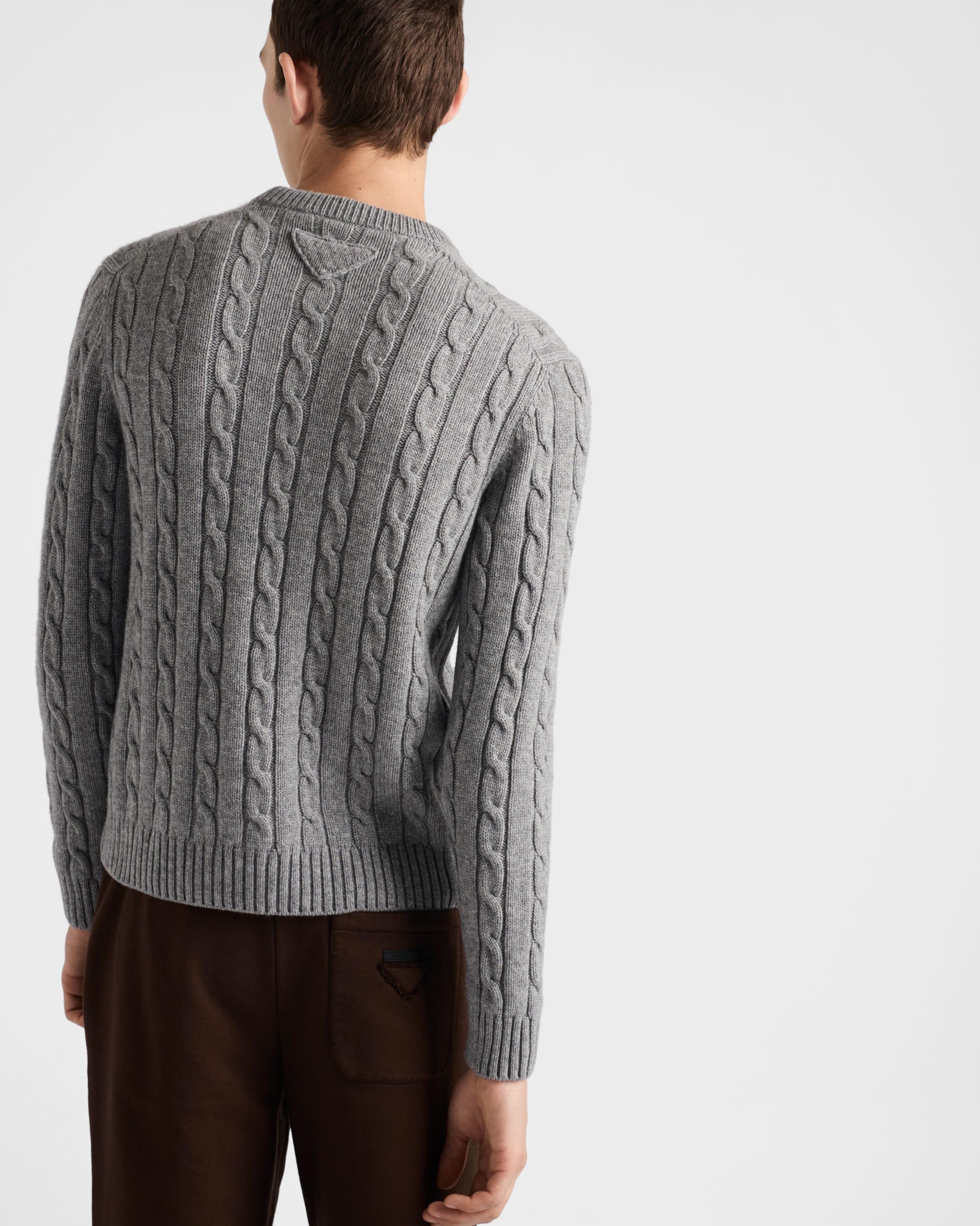Cashmere crew-neck sweater
