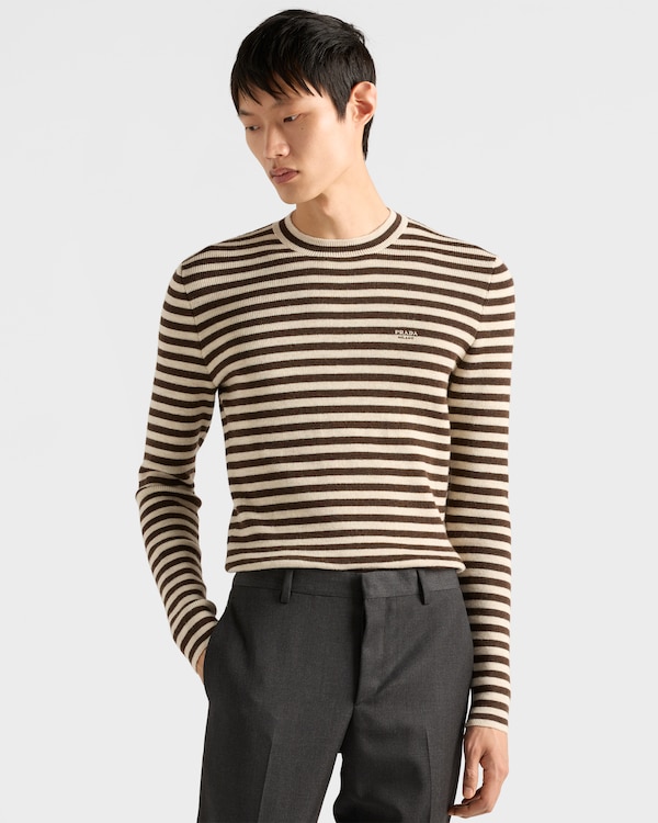 Superfine wool crew-neck sweater Superfine wool crew-neck sweater