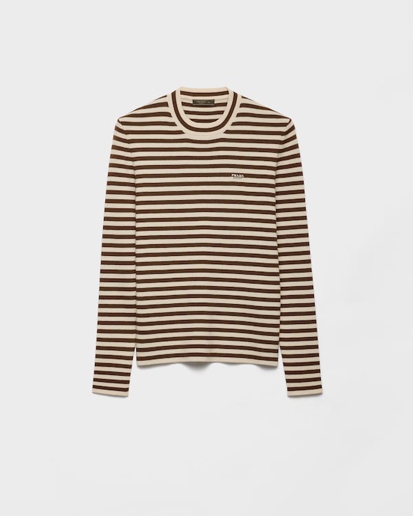 Superfine wool crew-neck sweater Superfine wool crew-neck sweater