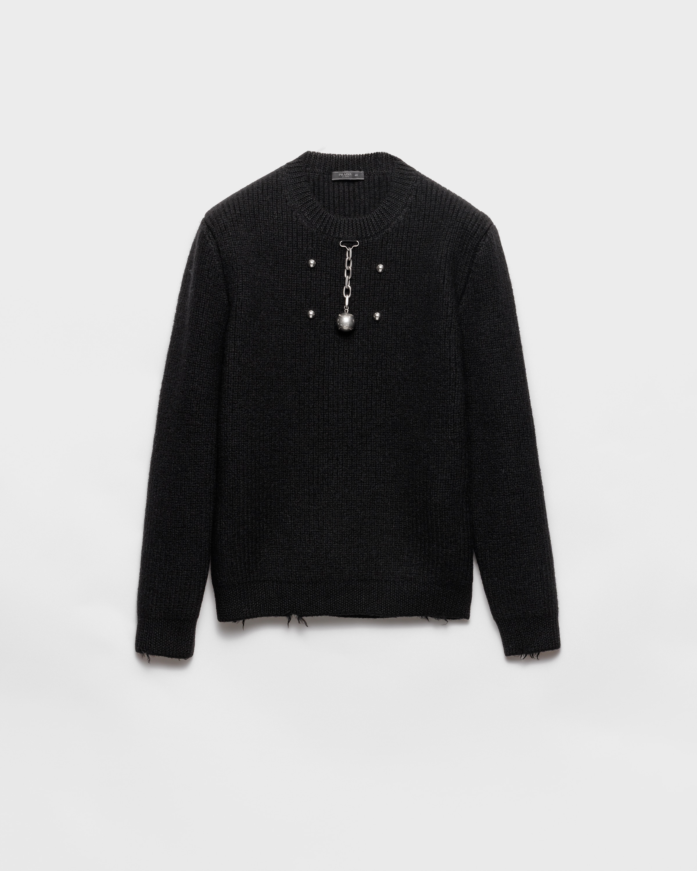 ニット・セーター PRADA Men Sweater UMB424S22211LM F0002 Black PRADA Men Sweater UMB424S22211LM F0002 Black (PRADA/ニット