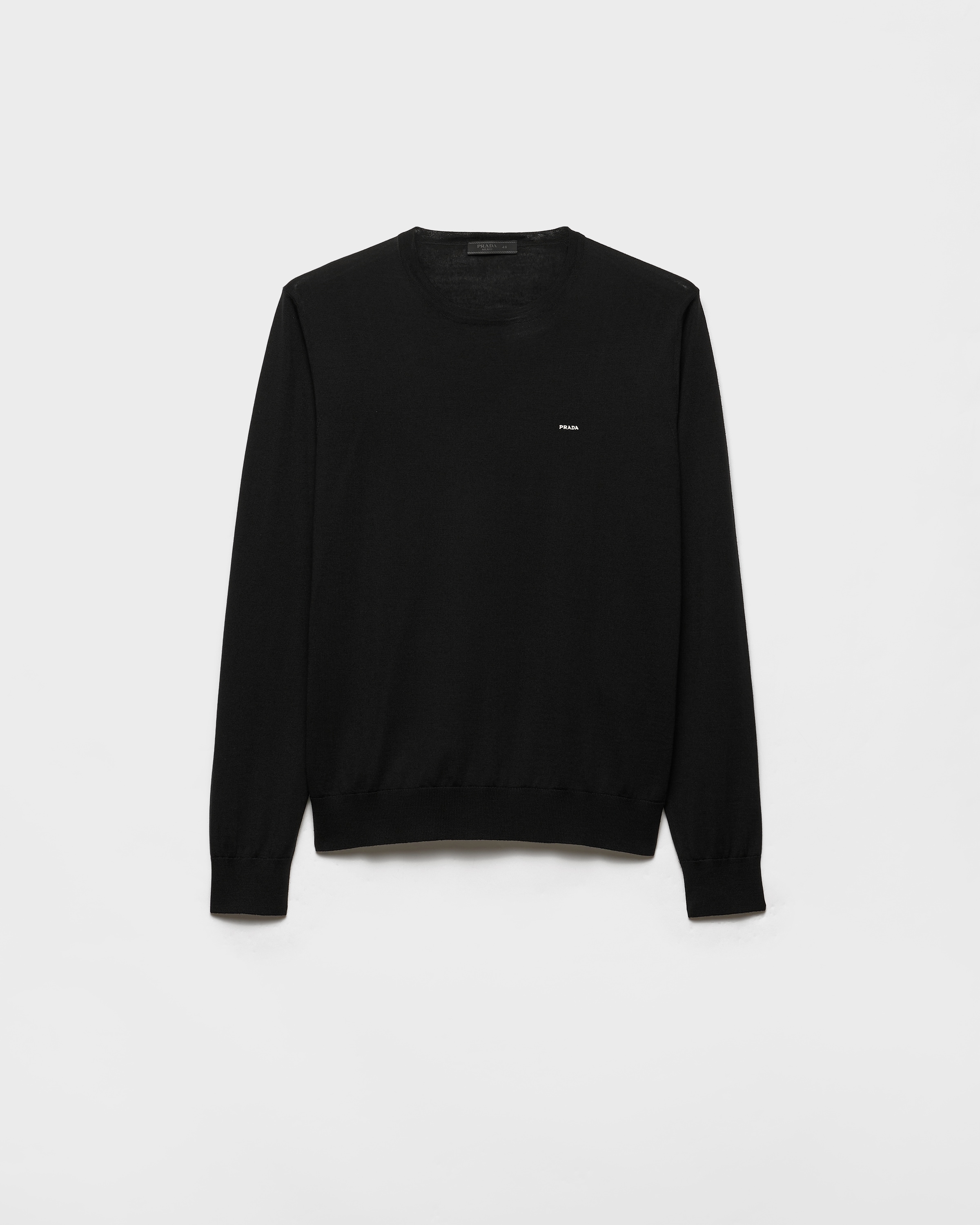 【極美品✨】PRADA プラダ 黒 クルーネック セーター 46サイズ resize_image.php?image=prada/