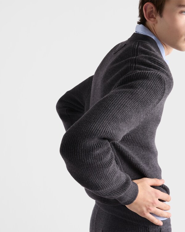 Wool V-neck sweater Wool V-neck sweater