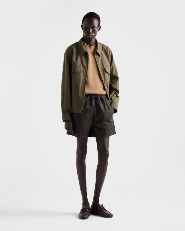 Cotton crew-neck sweater - Camel Brown Cotton crew-neck sweater - Camel Brown