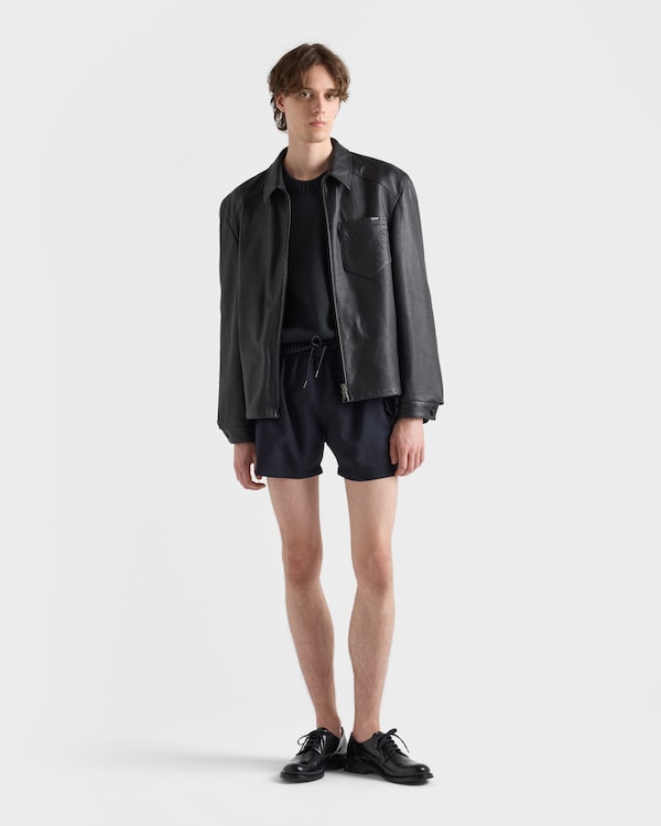 Cotton crew-neck sweater - Black Cotton crew-neck sweater - Black