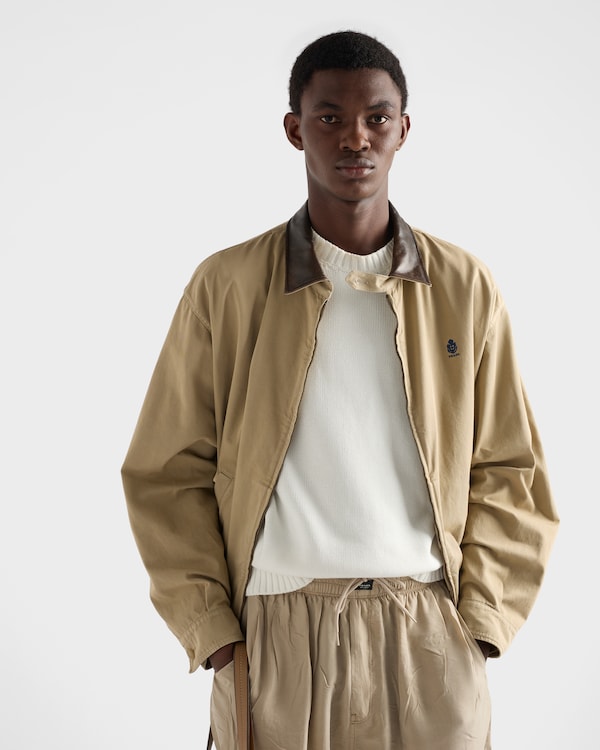 Cotton crew-neck sweater - White Cotton crew-neck sweater - White