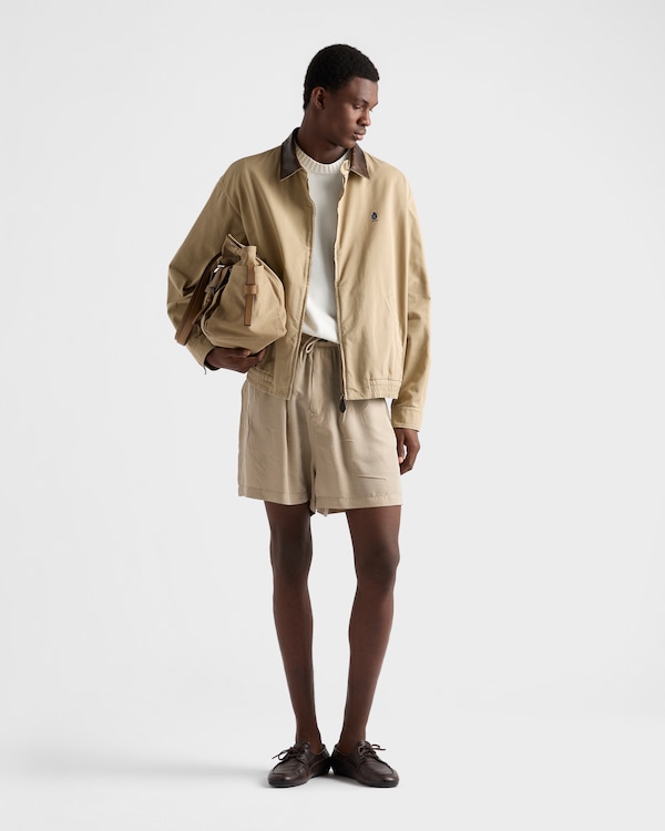 Cotton crew-neck sweater - White Cotton crew-neck sweater - White