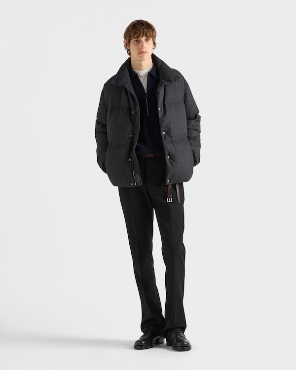Cashmere polo shirt - Navy Cashmere polo shirt - Navy