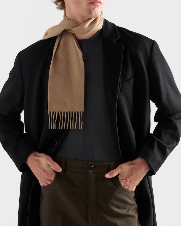 Cashmere polo shirt - Hematite Cashmere polo shirt - Hematite