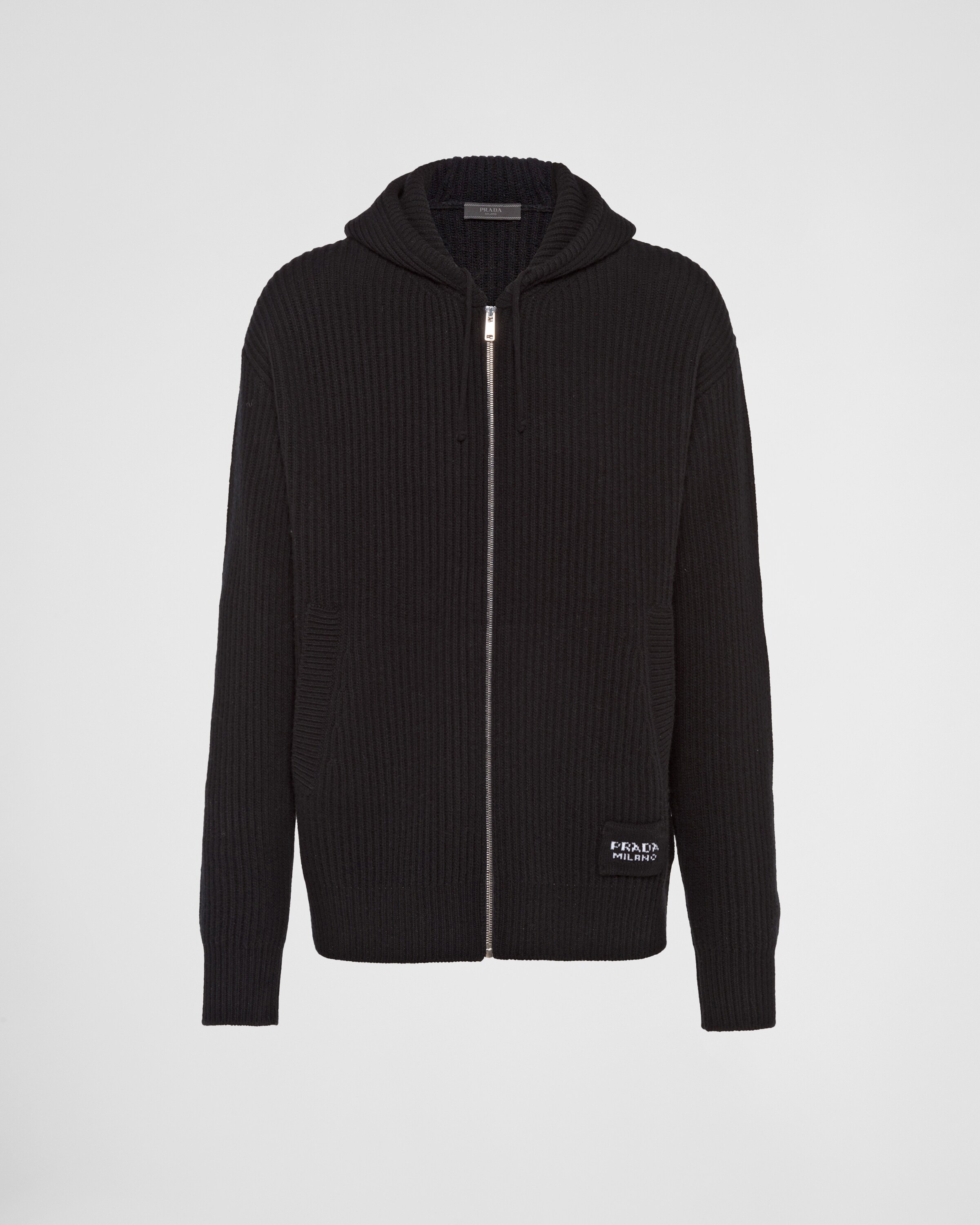 Prada zip up hotsell sweater