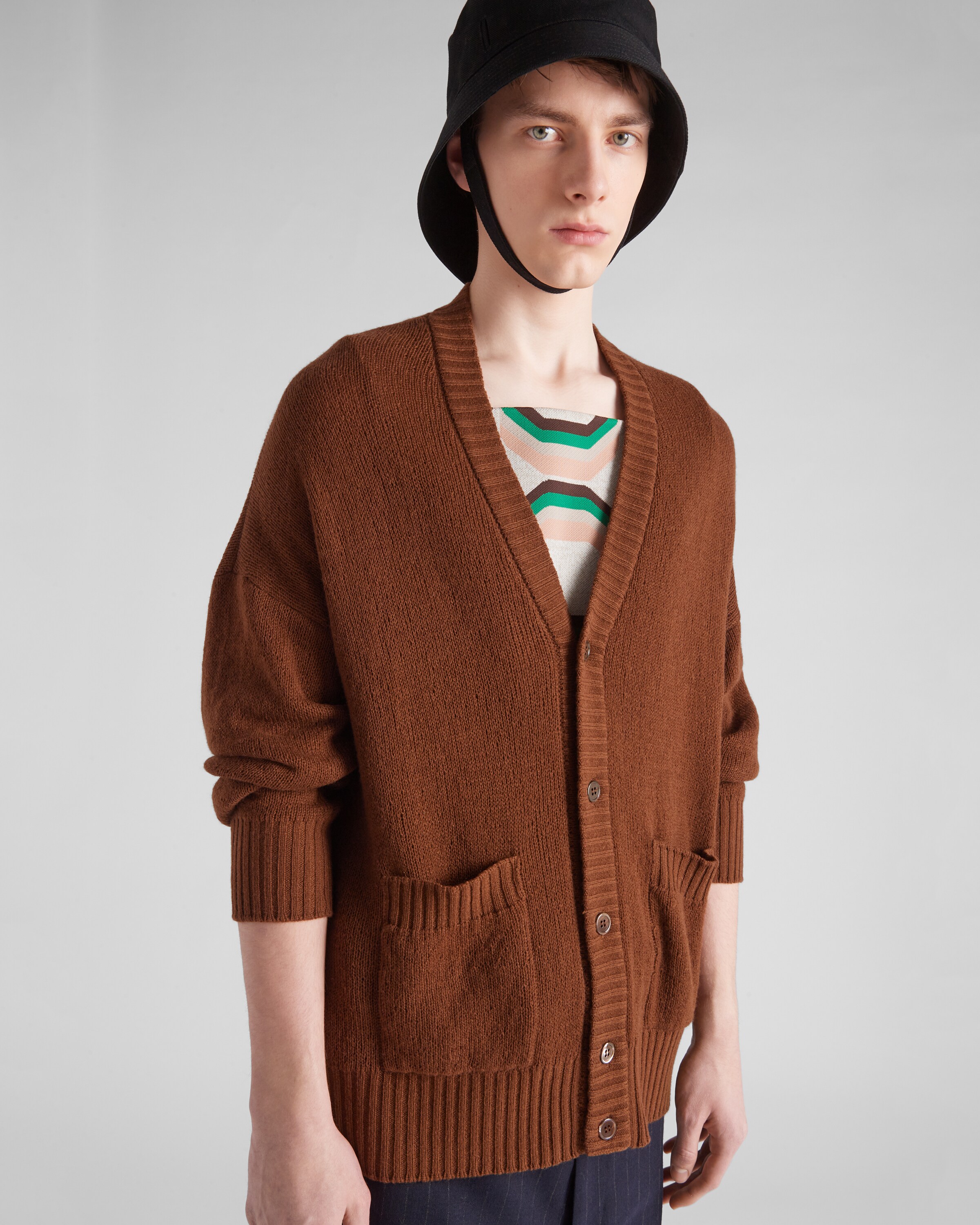 Prada كارديغان كشمير 3