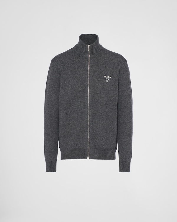 Black Wool cardigan | PRADA