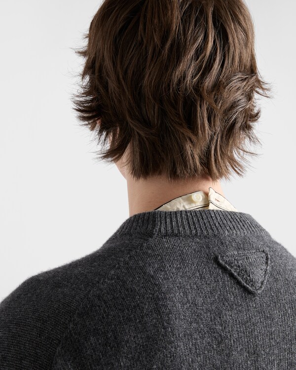 Re-Cashmere cardigan - Slate Gray Re-Cashmere cardigan - Slate Gray