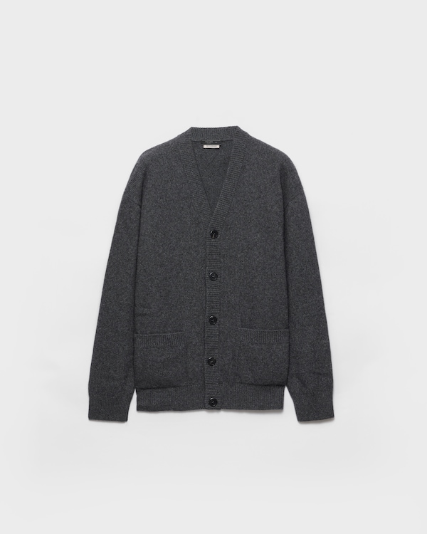 Re-Cashmere cardigan - Slate Gray Re-Cashmere cardigan - Slate Gray