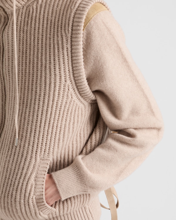 Cashmere cardigan - Desert Beige Cashmere cardigan - Desert Beige