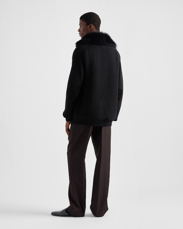 Wool and cashmere cardigan Wool and cashmere cardigan