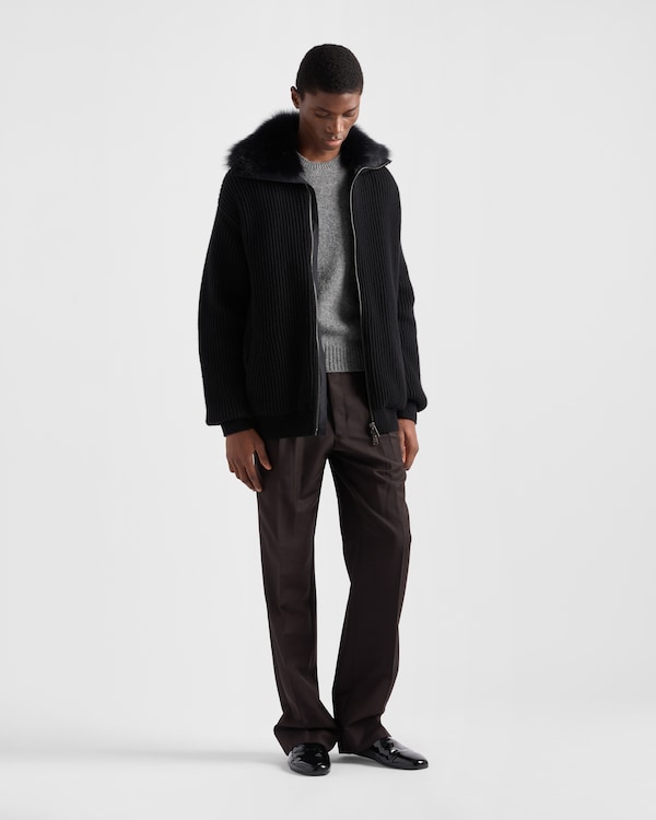 Wool and cashmere cardigan Wool and cashmere cardigan