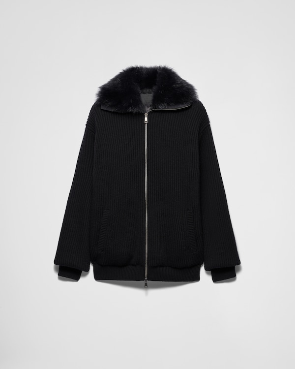 Wool and cashmere cardigan Wool and cashmere cardigan