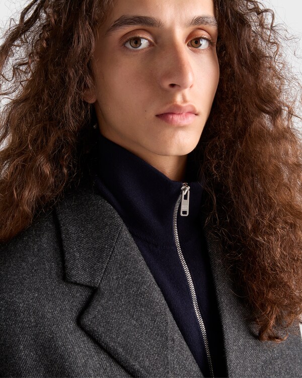Cardigan zippé en cachemire Cardigan zippé en cachemire