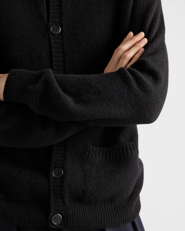Cashmere cardigan - Black Cashmere cardigan - Black