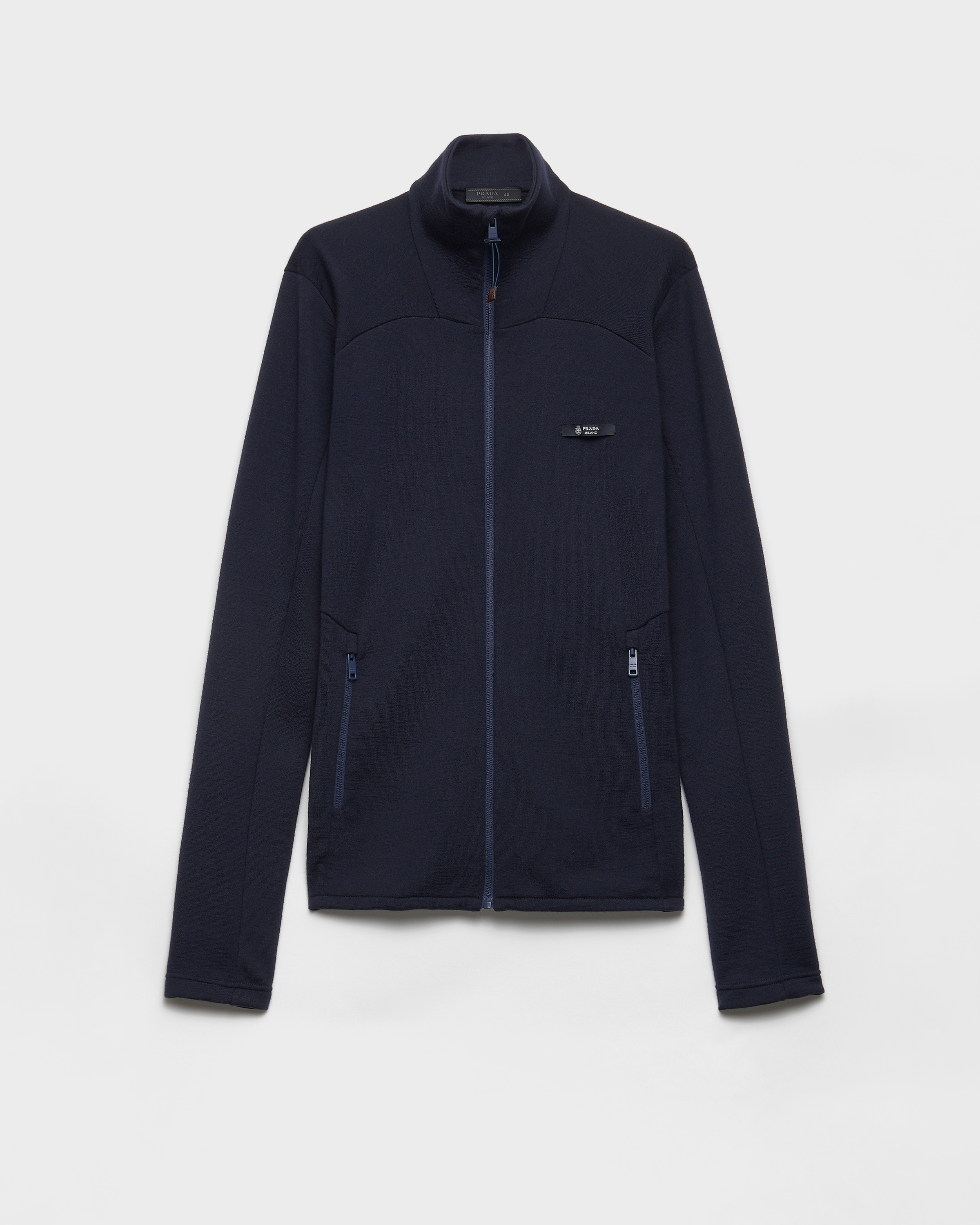 Navy Cashmere Cardigan | PRADA - Switzerland