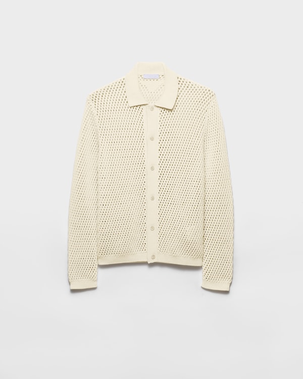 Linen and cotton cardigan - Natural Linen and cotton cardigan - Natural