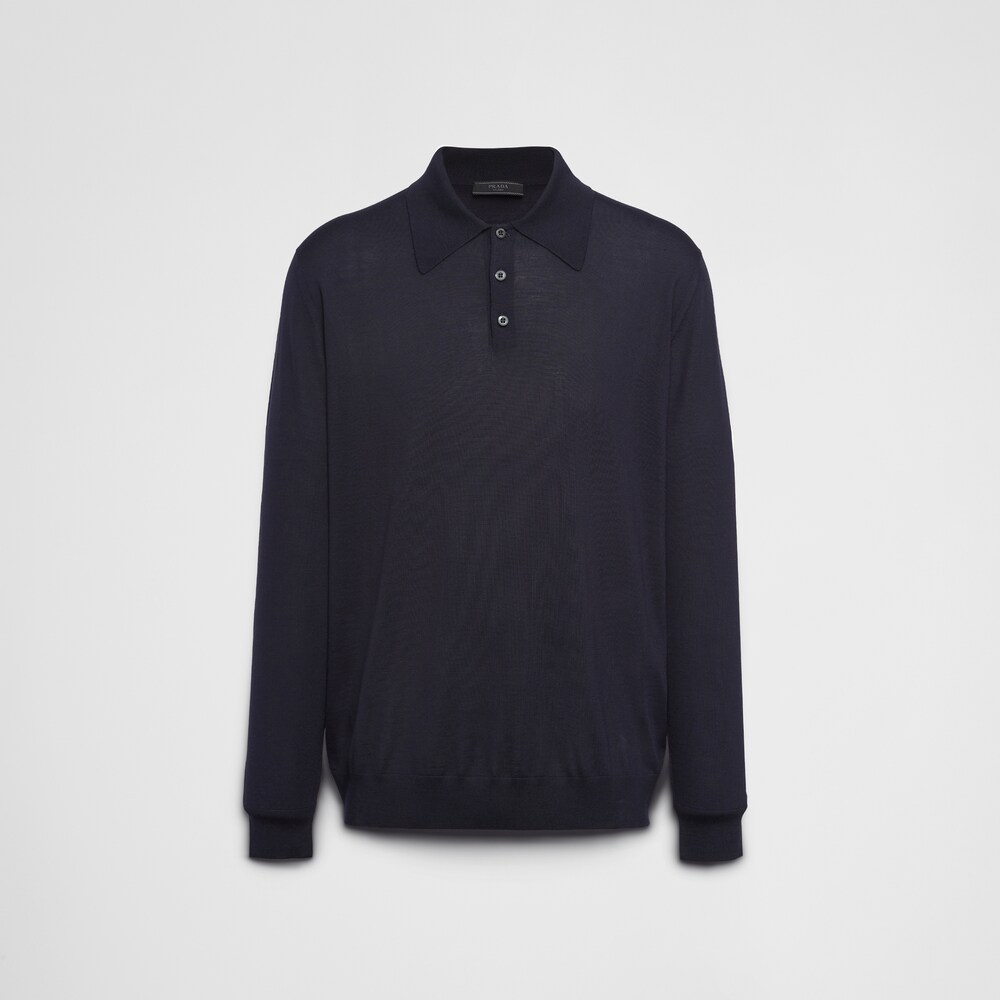 Prada 精纺羊毛Polo衫 1