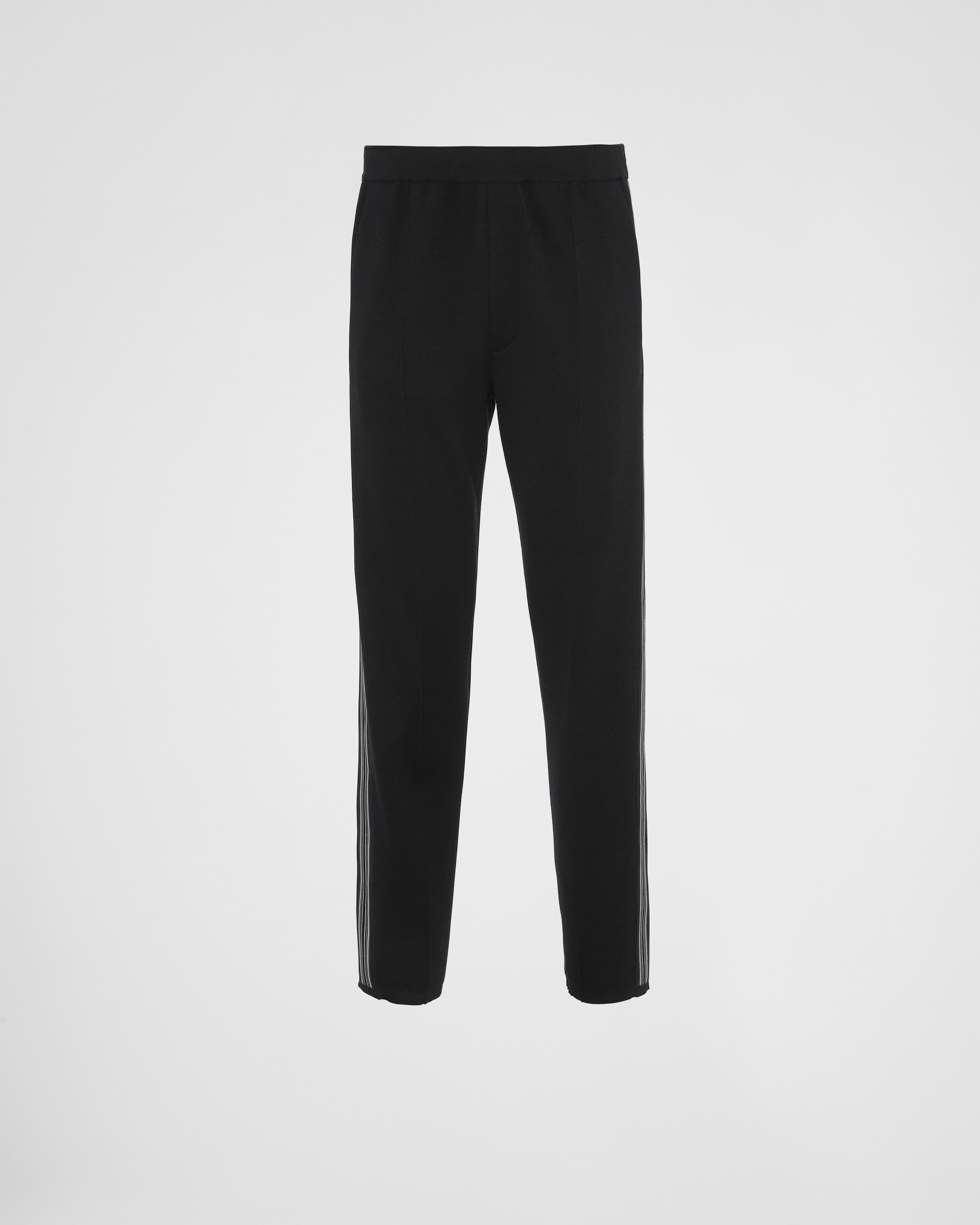 Black Superfine wool pants | Prada