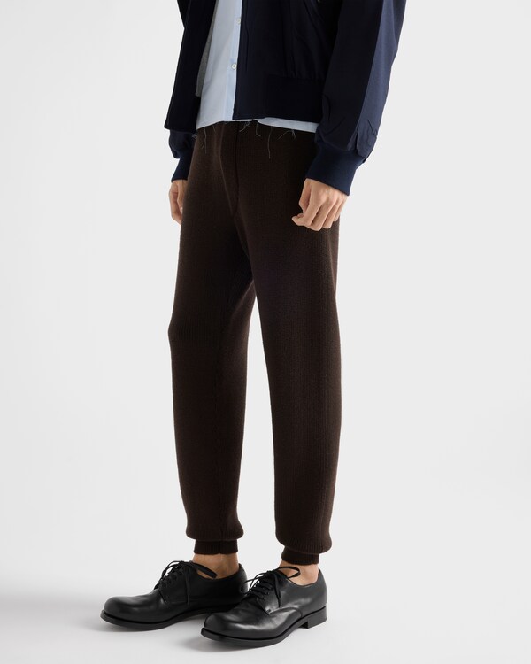 Jogging en laine - Marron Foncé Jogging en laine - Marron Foncé