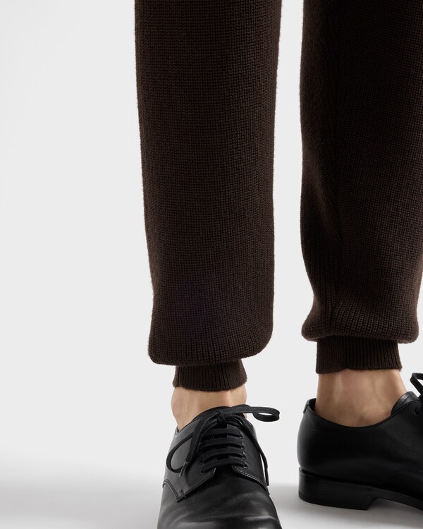 Jogging en laine - Marron Foncé Jogging en laine - Marron Foncé