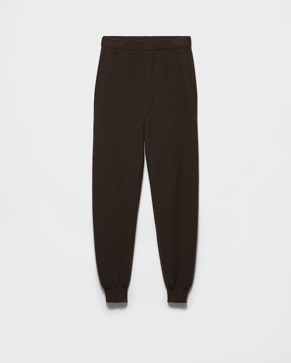 Jogging en laine - Marron Foncé Jogging en laine - Marron Foncé