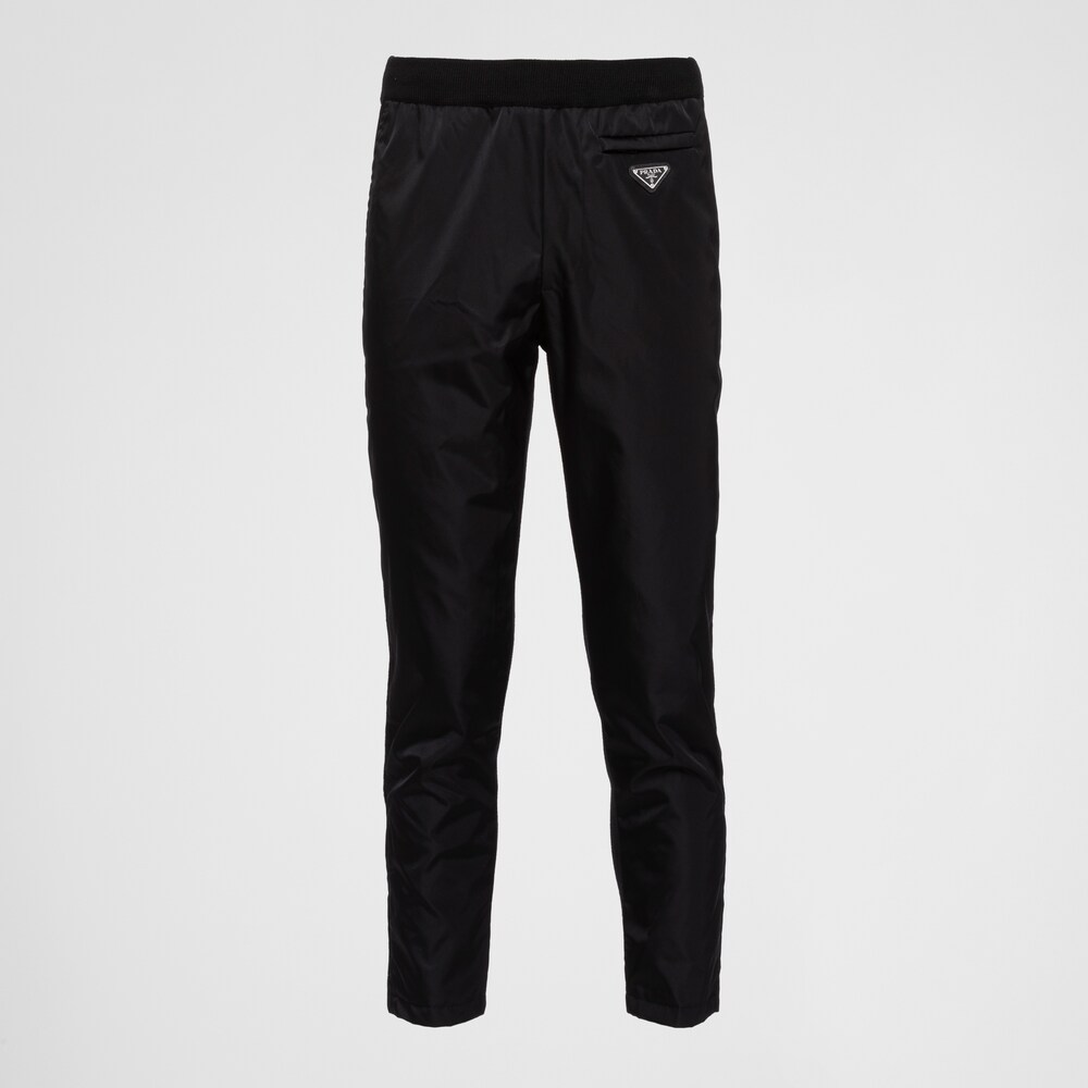 Prada Wool and Re-Nylon Gabardine trousers 1