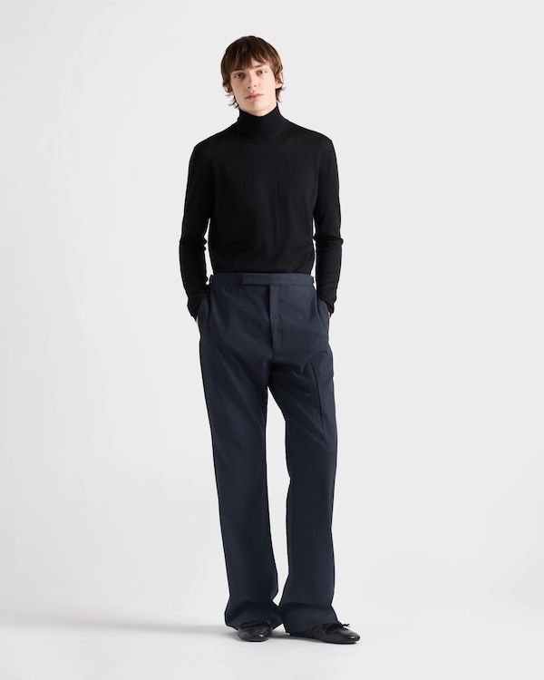 Cashmere turtleneck sweater - Black Cashmere turtleneck sweater - Black