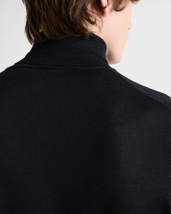 Cashmere turtleneck sweater - Black Cashmere turtleneck sweater - Black