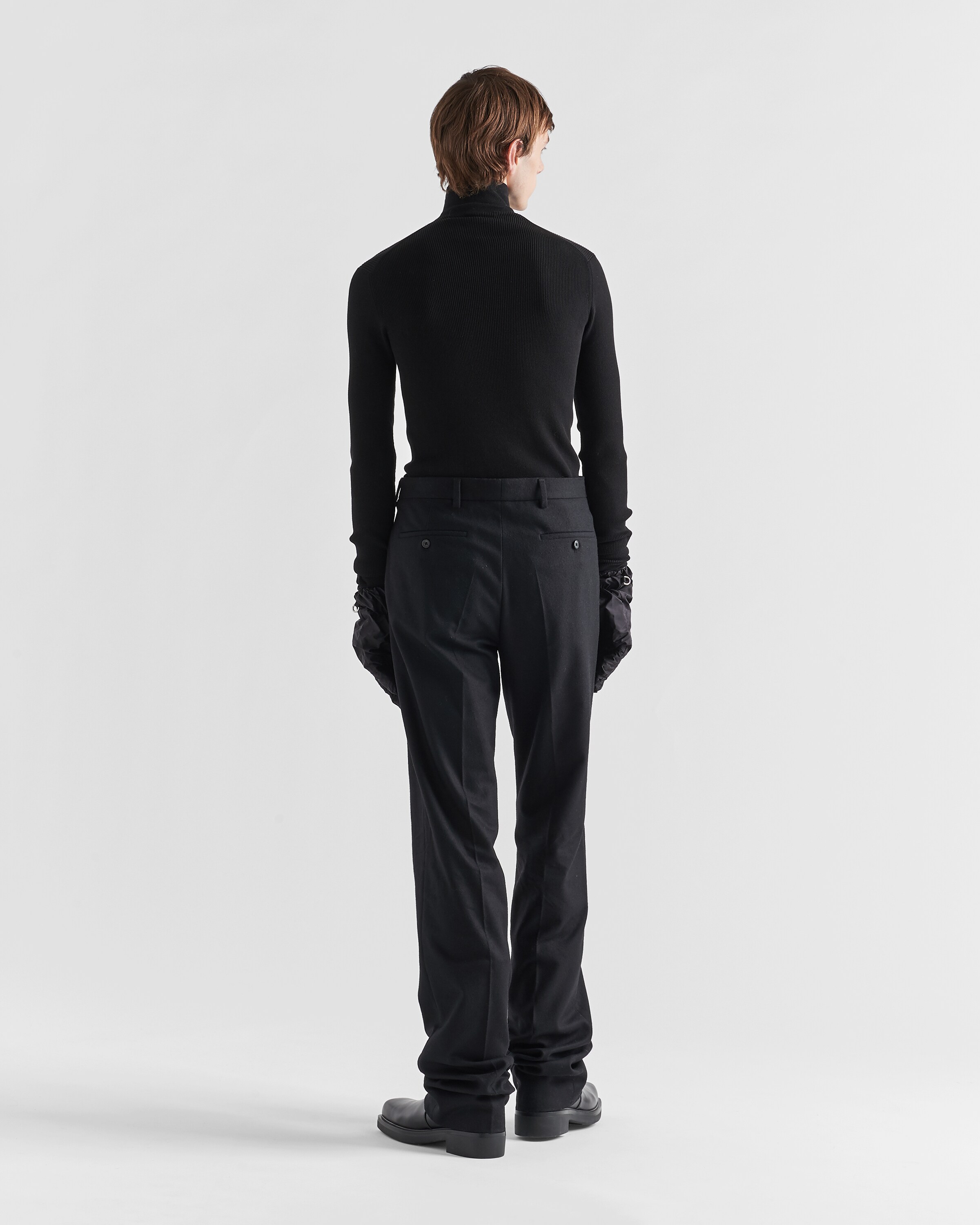 Prada Pull à col roulé en coton 5