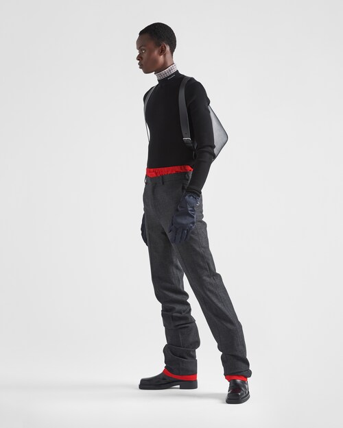 Prada Cotton turtleneck sweater 2