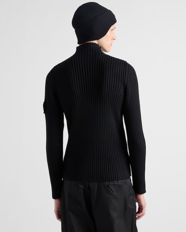 Wool mock turtleneck sweater Wool mock turtleneck sweater