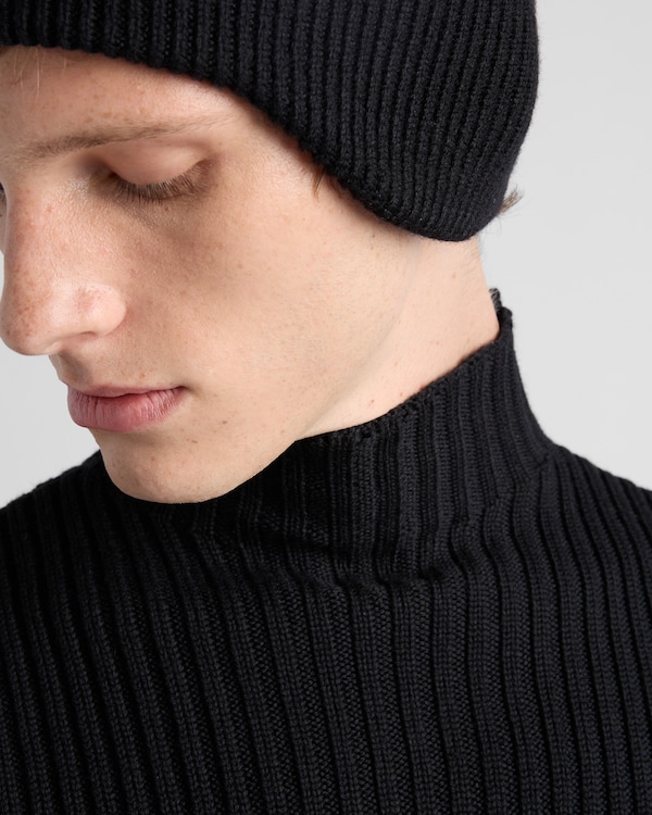 Wool mock turtleneck sweater Wool mock turtleneck sweater