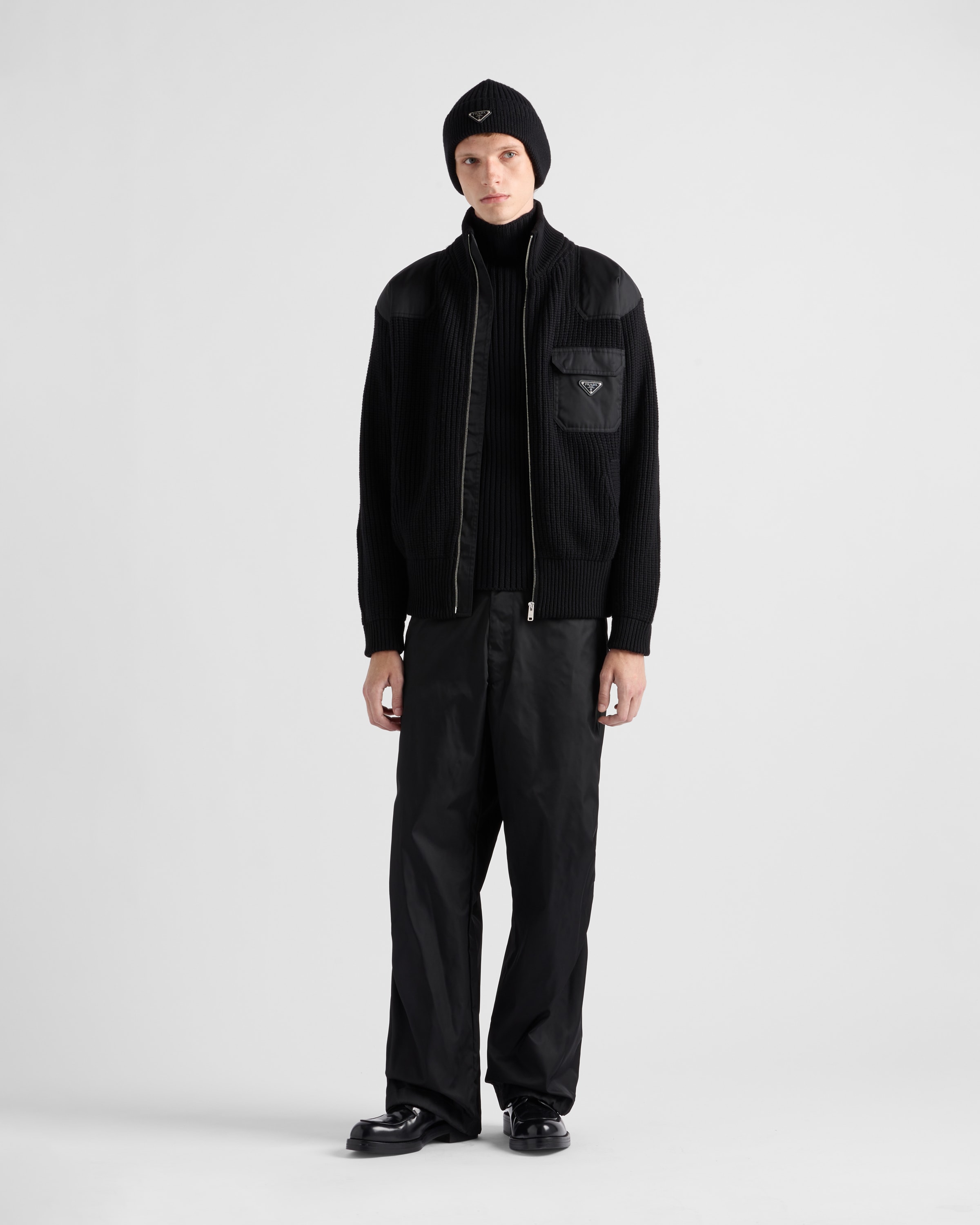 Knitwear for men Jumpers Sweaters in wool PRADA