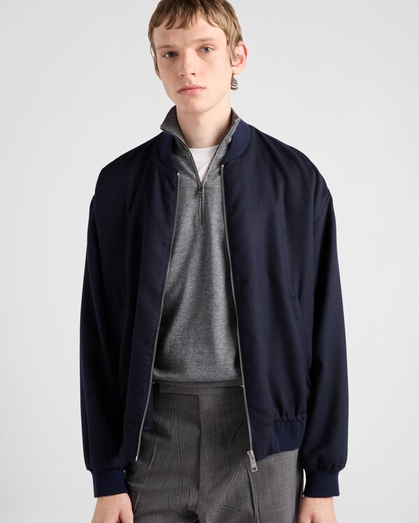 Cashmere and silk turtleneck - Slate Gray Cashmere and silk turtleneck - Slate Gray