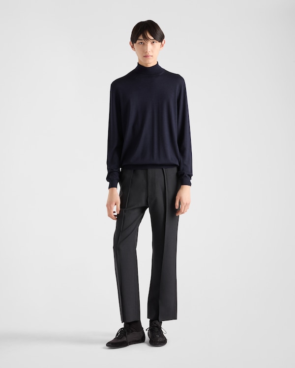 Cashmere and silk turtleneck sweater Cashmere and silk turtleneck sweater