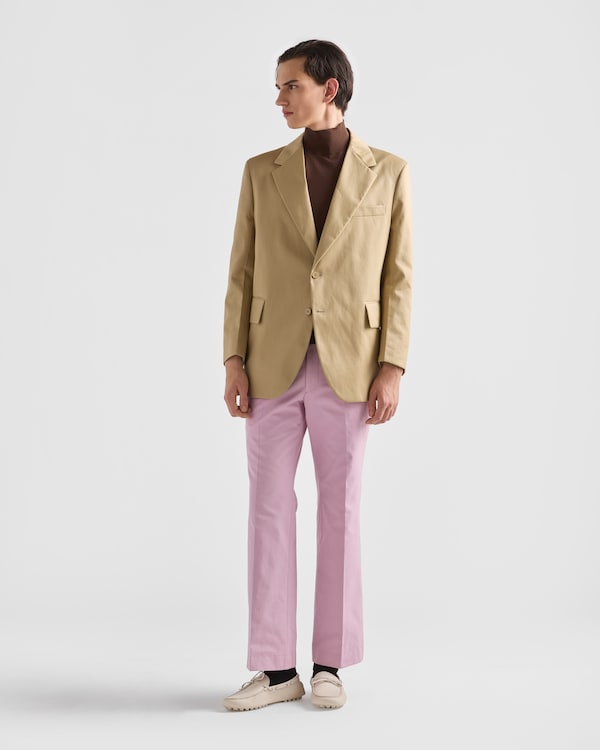 Cotton mock turtleneck sweater - Cocoa Brown Cotton mock turtleneck sweater - Cocoa Brown