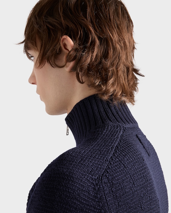 Wool turtleneck - Navy Wool turtleneck - Navy