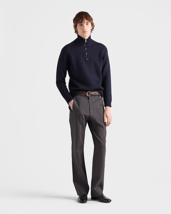 Wool turtleneck - Navy Wool turtleneck - Navy