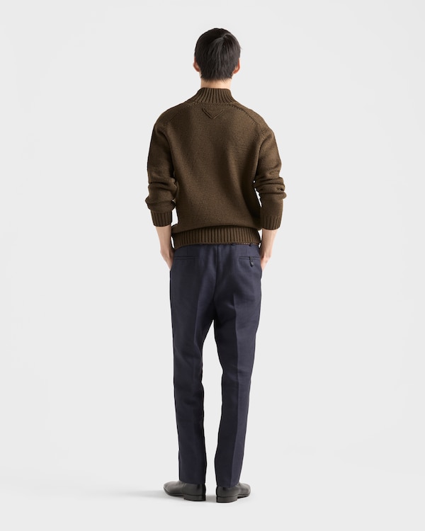 Wool turtleneck - Military Green Wool turtleneck - Military Green